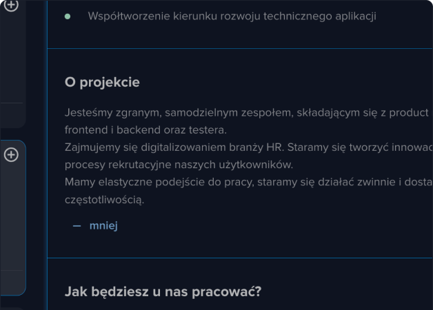 Funkcja: opis projektu